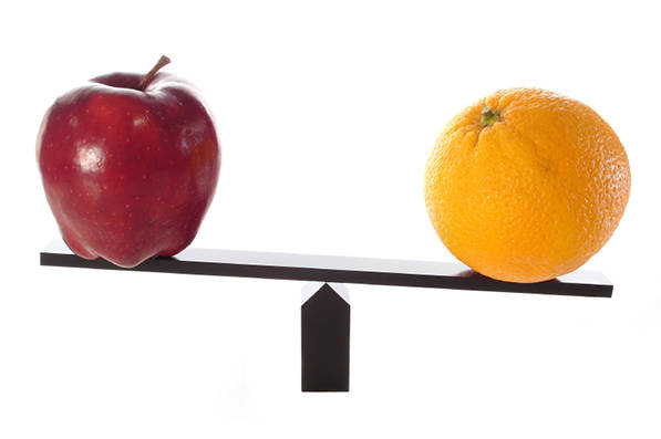Apples vs Oranges?